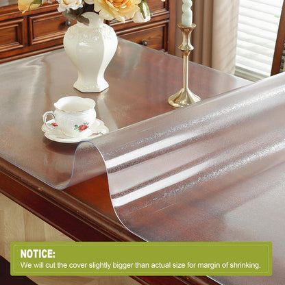 Tischfolie transparent 100x240cm Matte Tischschutz PVC