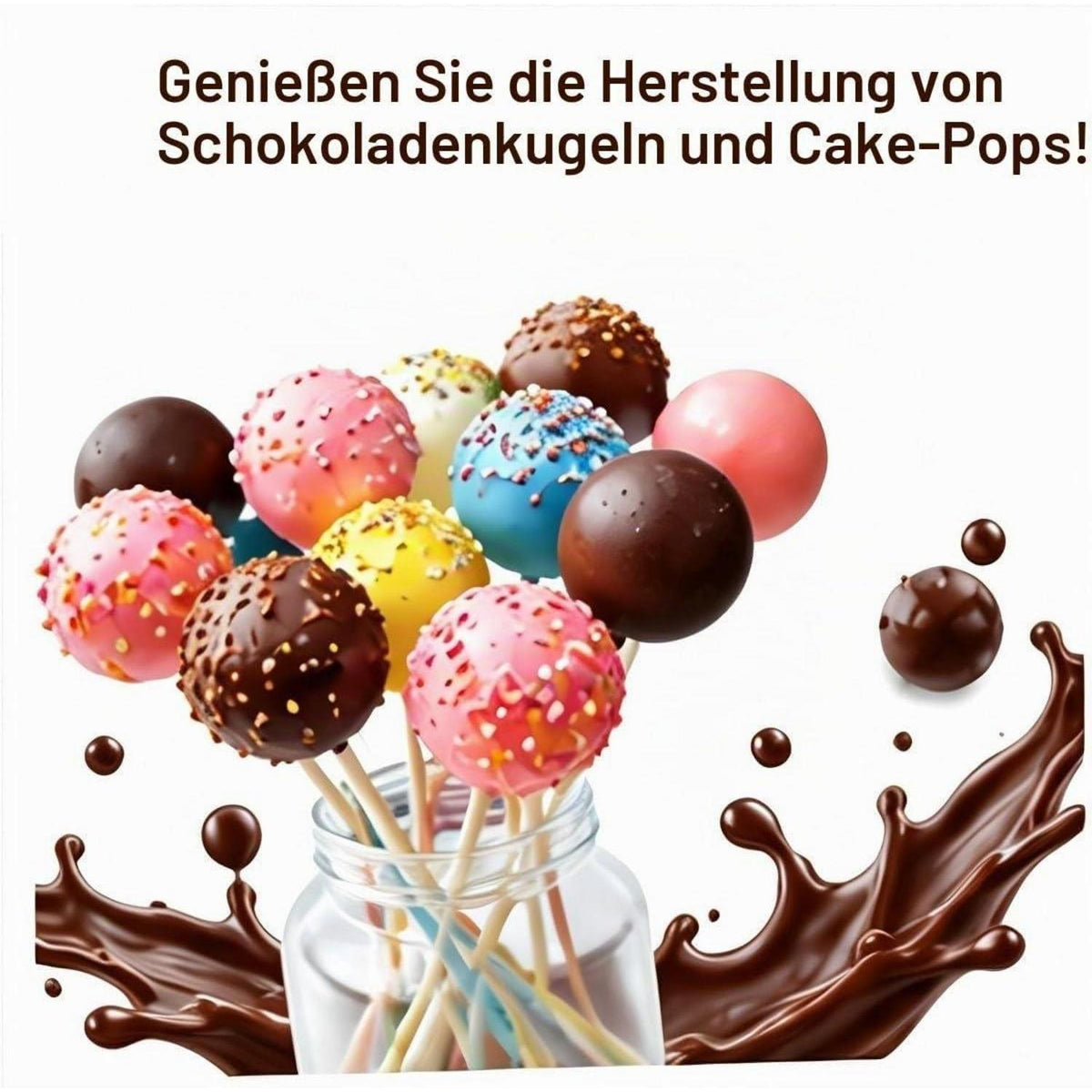 35-Loch Silikonform Kugel | Schokoladen, Eis, Pralinen & Gelee