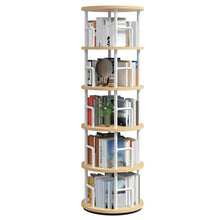 Drehbares Bücherregal 5-Ebenen – Eckregal für Wohnzimmer & Homeoffice