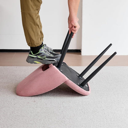 Esstisch Set mit 6 Cord-Stühlen – Modern & Komfortabel