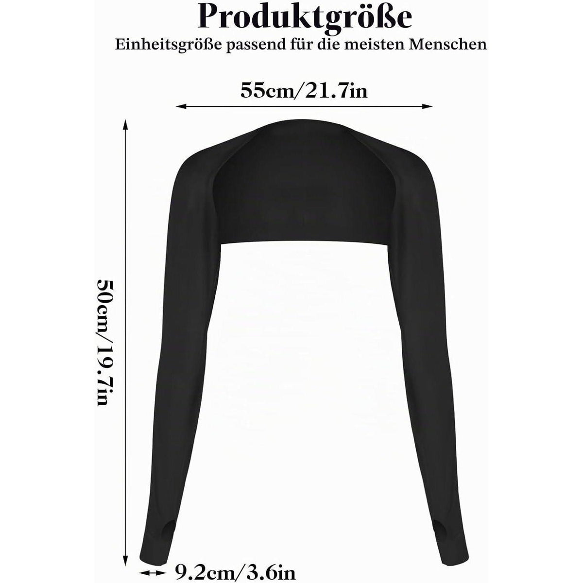 2x UV-Schutz Bolero | Sonnenschutz Armstulpen Damen Kühlender Schal