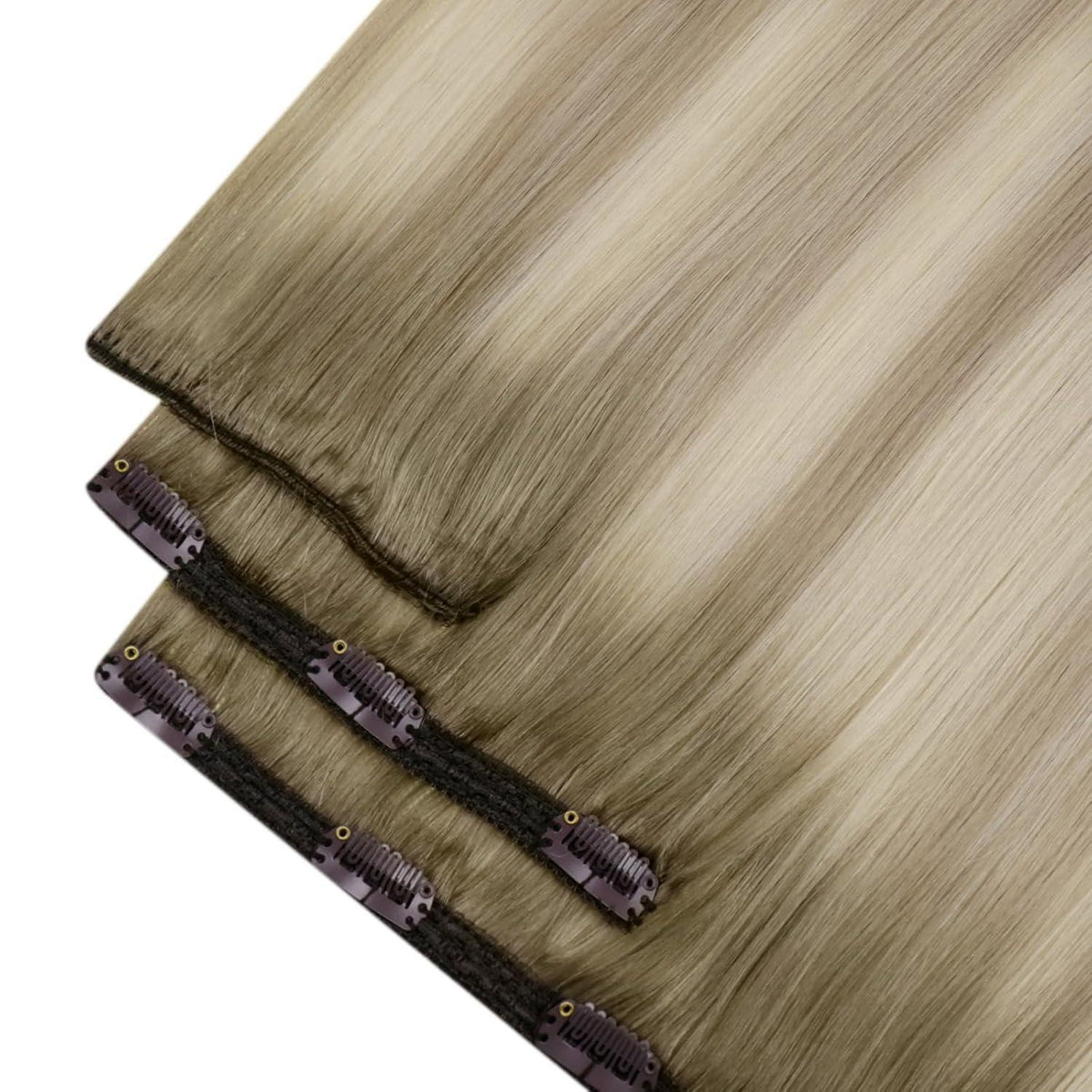 Blond Clip-in Echthaar Extensions 60cm – Remy Haarverlängerung