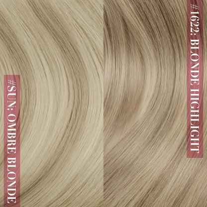 Blond Clip-in Echthaar Extensions 60cm – Remy Haarverlängerung
