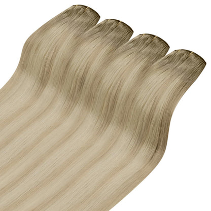 Blond Clip-in Echthaar Extensions 60cm – Remy Haarverlängerung