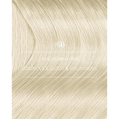 Blond Clip-in Echthaarverlängerung 60cm – 150g