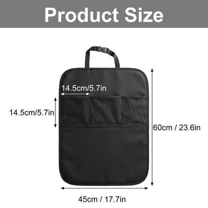 2x Autositz Rücklehne Schutz Kinder – Wasserdichter Organizer
