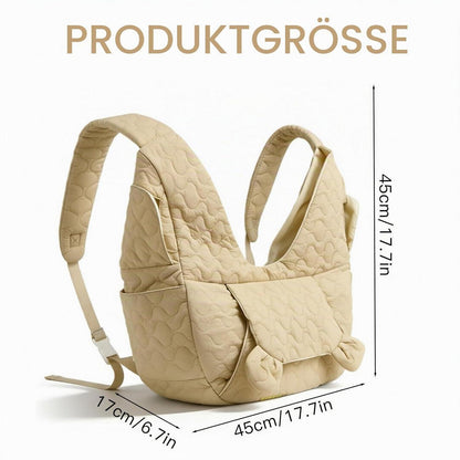 Hunderucksack für Kleine Hunde bis 10kg – Khaki
