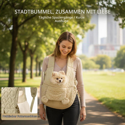 Hunderucksack für Kleine Hunde bis 10kg – Khaki