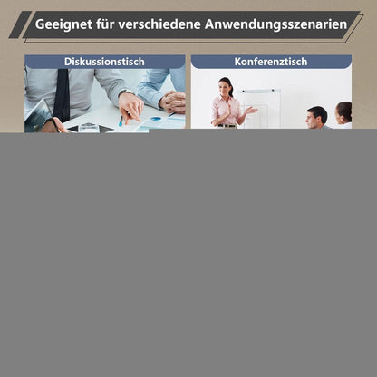 Erweiterbarer Konferenztisch Modular | 360 cm | Schwarz
