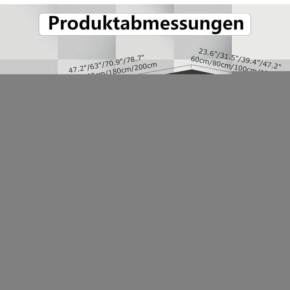 Erweiterbarer Konferenztisch Modular | 240 cm | Schwarz & Dunkelgrau