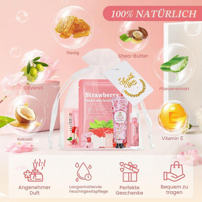 100-teiliges Hautpflege Geschenkset für Frauen & Mädchen