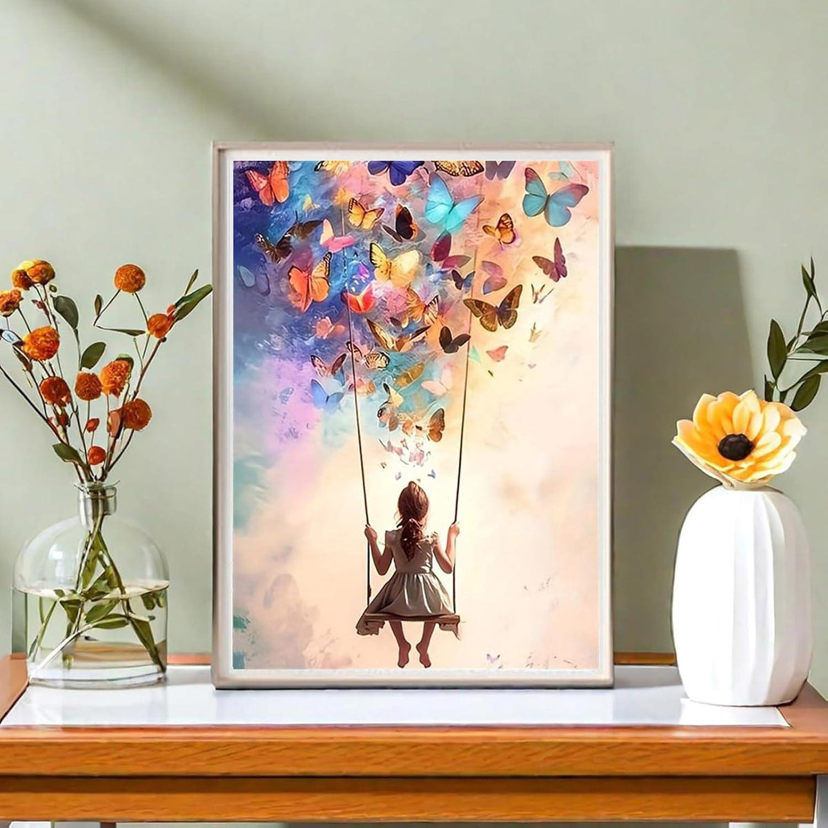Malen nach Zahlen Erwachsene – Heißluftballon DIY Set