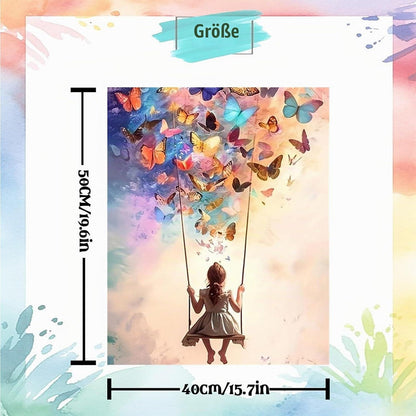 Malen nach Zahlen Erwachsene – Heißluftballon DIY Set