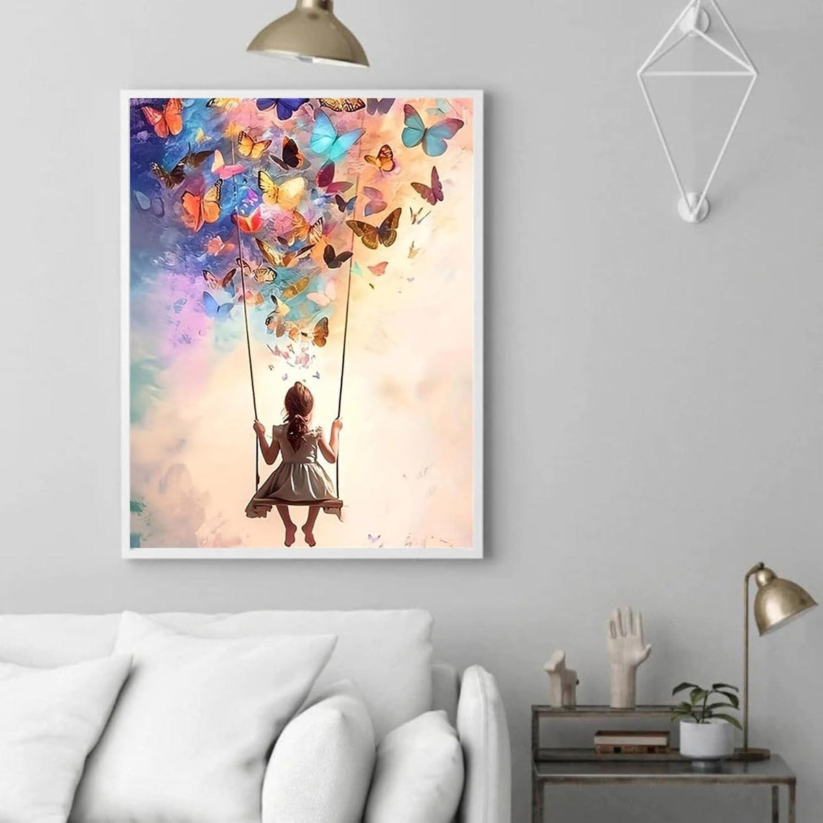 Malen nach Zahlen Erwachsene – Heißluftballon DIY Set