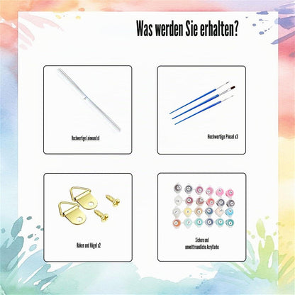 Malen nach Zahlen Leuchtturm für Erwachsene – DIY Bastelset