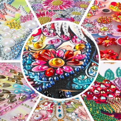 Diamant Painting Anhänger Set 5D Fensterbild DIY Basteln