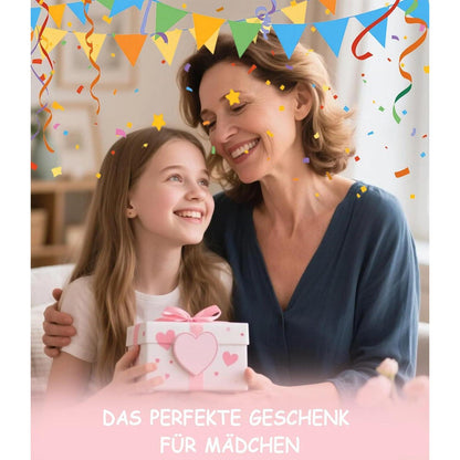 Schmuck Bastelset Mädchen – Perlen Set für Armbänder & Ketten