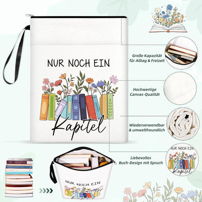 Geschenkset für Buchliebhaber: 6-teiliges Set mit Socken & Zubehör