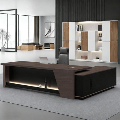 Moderner Schreibtisch L-Formig mit Stauraum – Großzügiger Bürotisch 180x80cm
