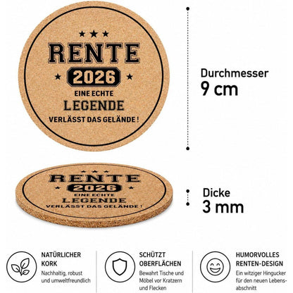Geschenk zur Rente 2026: 4-teiliges Bierglas Set für Männer