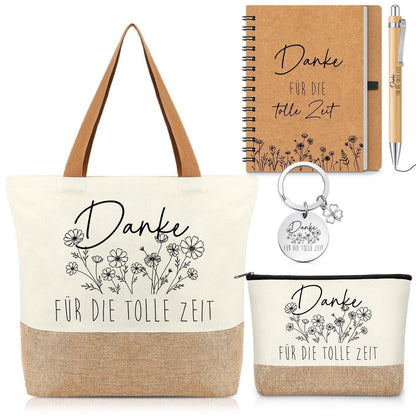 Dankeschön Geschenkset für Kollegin & Freundin – Tragetasche & Co.