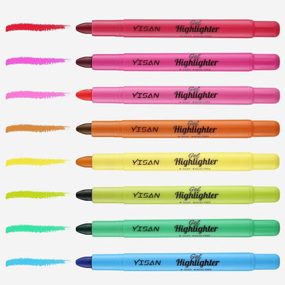Gel Textmarker – Bibelmarker Stifte in 8 Farben