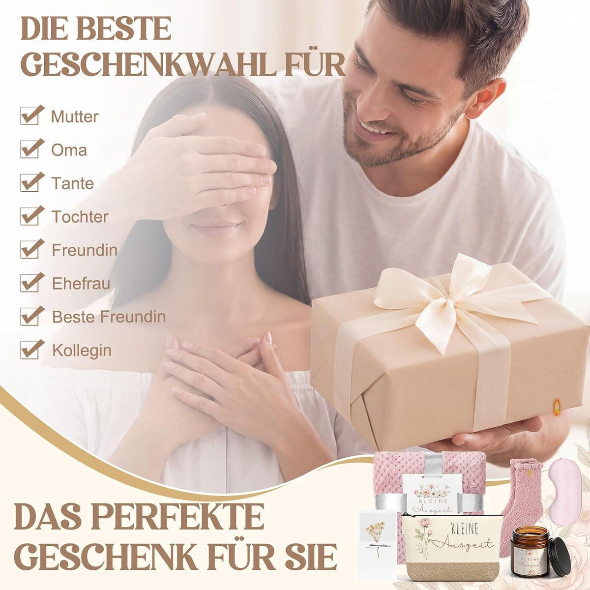 Wellness Geschenkset für Frauen – Kleine Auszeit & Entspannung