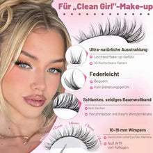 300er Wimpern-Set Manga Lash Cluster 10-16mm