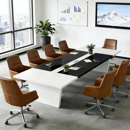 Moderner Konferenztisch Groß – Stabiler Meetingtisch 320x100x74cm