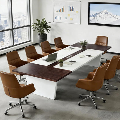 Moderner Konferenztisch 200x120cm – Stabiler Besprechungstisch für Büro