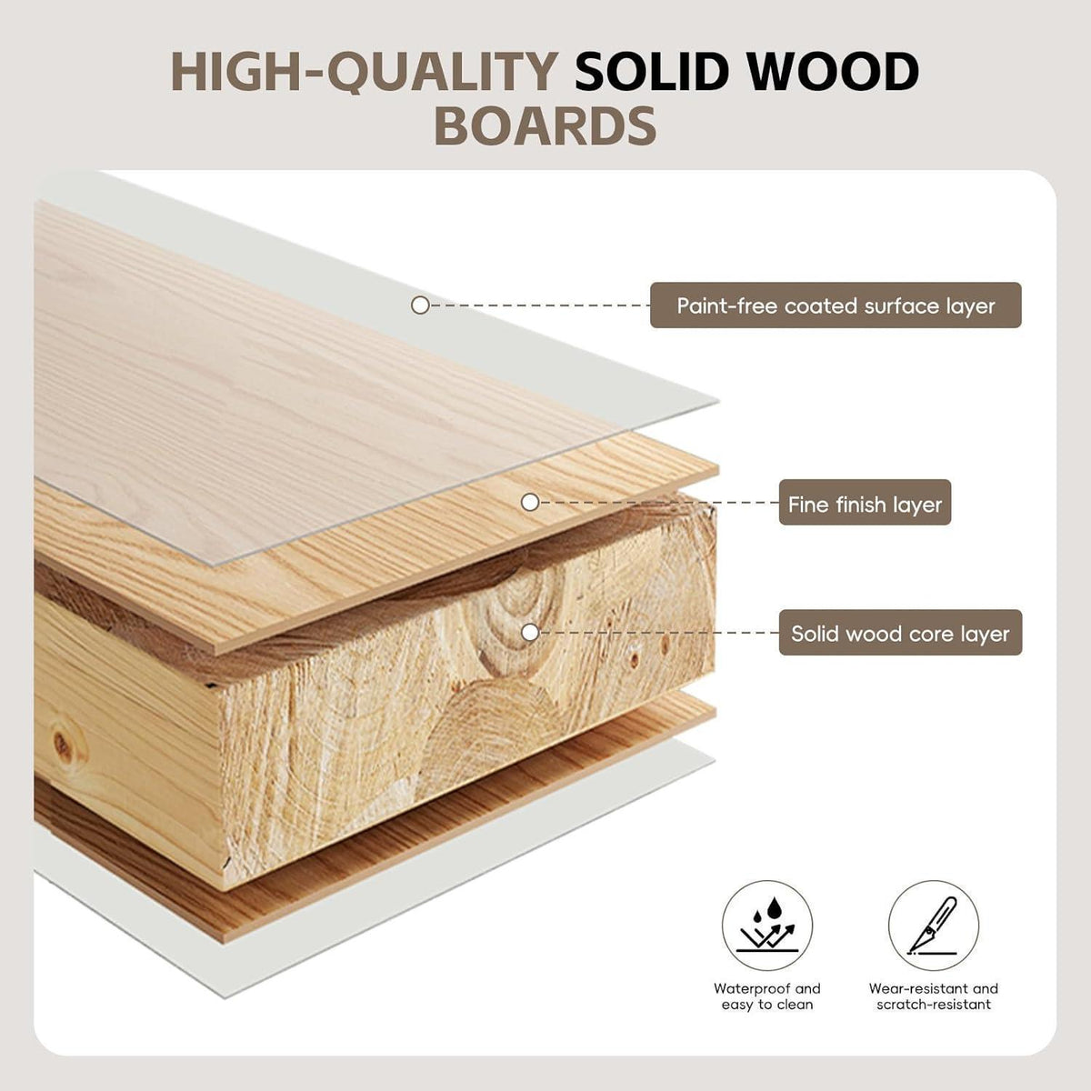Moderner Konferenztisch 320x120x74cm – Stabiler Meetingtisch für Büro