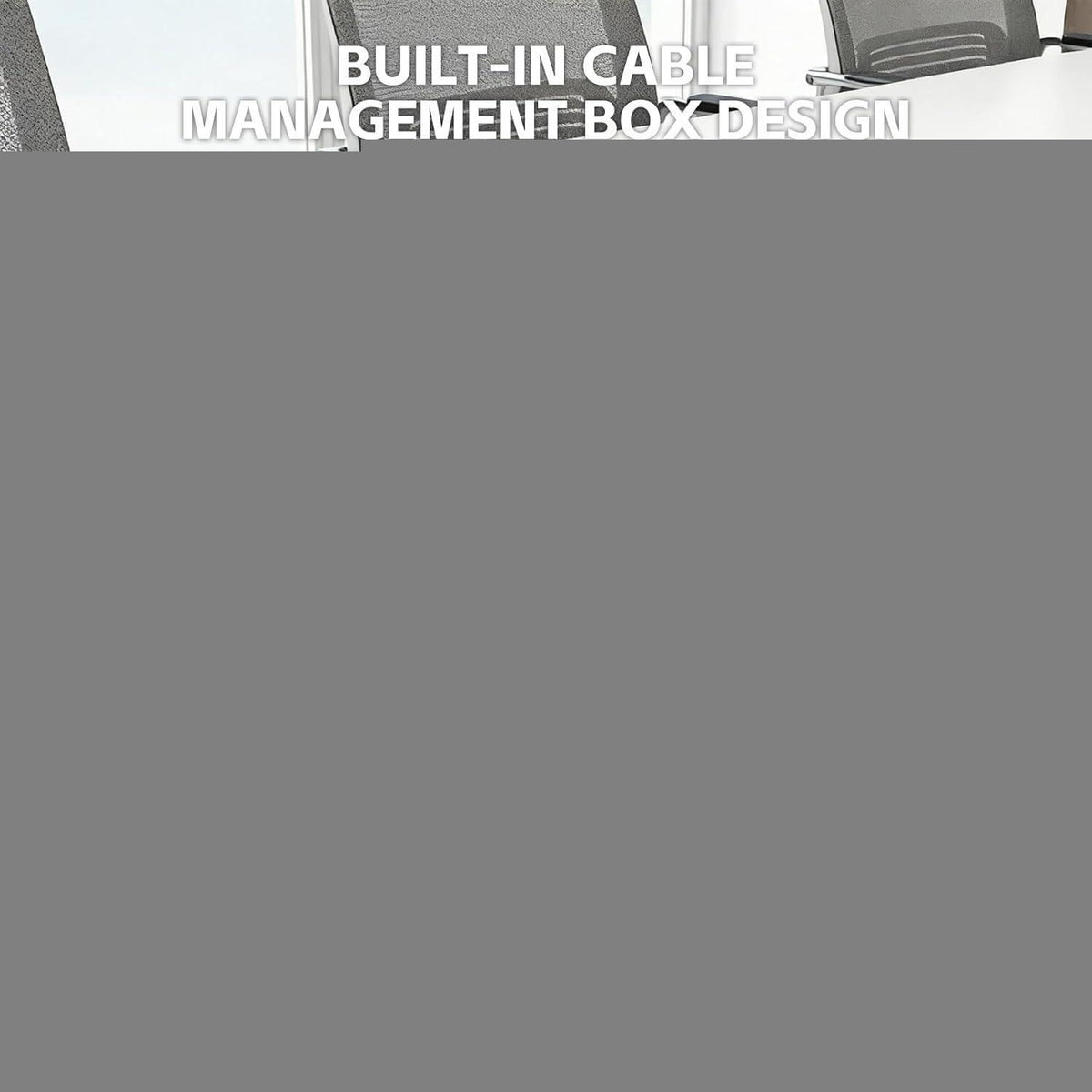 Moderner Konferenztisch 240x120cm – Stabiler Besprechungstisch für Büro