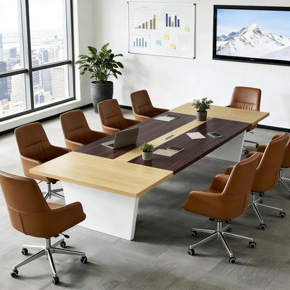 Moderner Konferenztisch 360x120cm – Stabiler Besprechungstisch für Büro