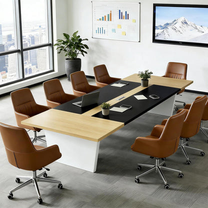 Moderner Konferenztisch 360x120cm – Stabiler Besprechungstisch für Büro