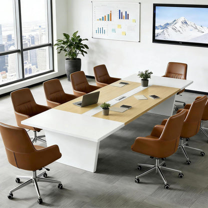 Moderner Konferenztisch 240x100cm – Stabiler Besprechungstisch für Büro