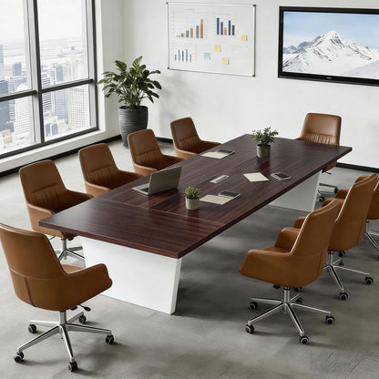 Moderner Konferenztisch Groß – Besprechungstisch für Büro & Meeting