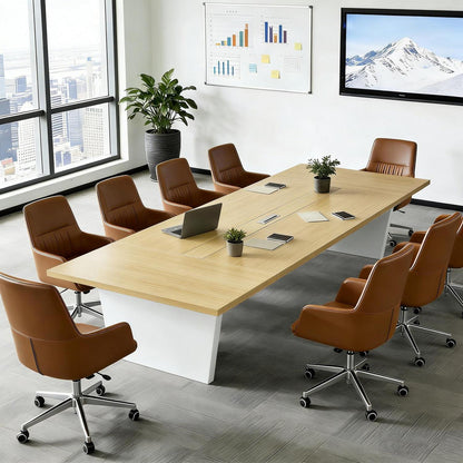 Moderner Konferenztisch Groß – Besprechungstisch für Büro & Meeting
