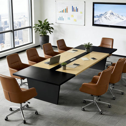 Moderner Konferenztisch Groß – Besprechungstisch für Büro & Meeting