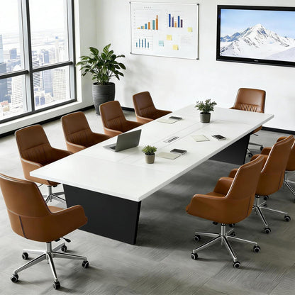 Moderner Konferenztisch 360x120cm – Stabiler Besprechungstisch für Büro