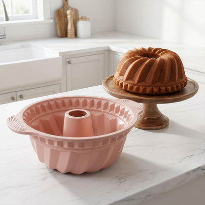Silikon Gugelhupfform 24cm – Antihaft Backform für Kuchen & mehr
