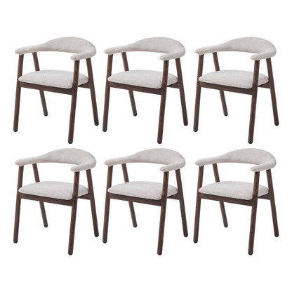 Küchenstuhl 2er Set, Moderner Esszimmerstuhl mit Stoff & Metall