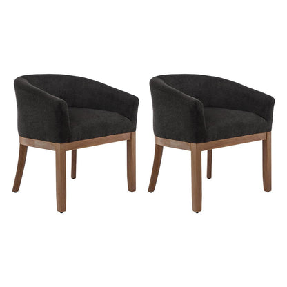 Esszimmerstühle 2er Set mit Armlehnen, Mid Century Design