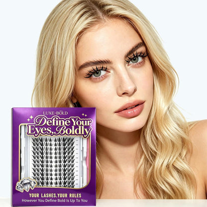 Fox Eye Wimpern Cluster Set – Wispy & Stachelig DIY