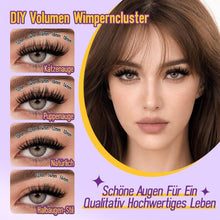 Volume Cluster Lashes Set – 126 Stück für Voluminöse Wimpern