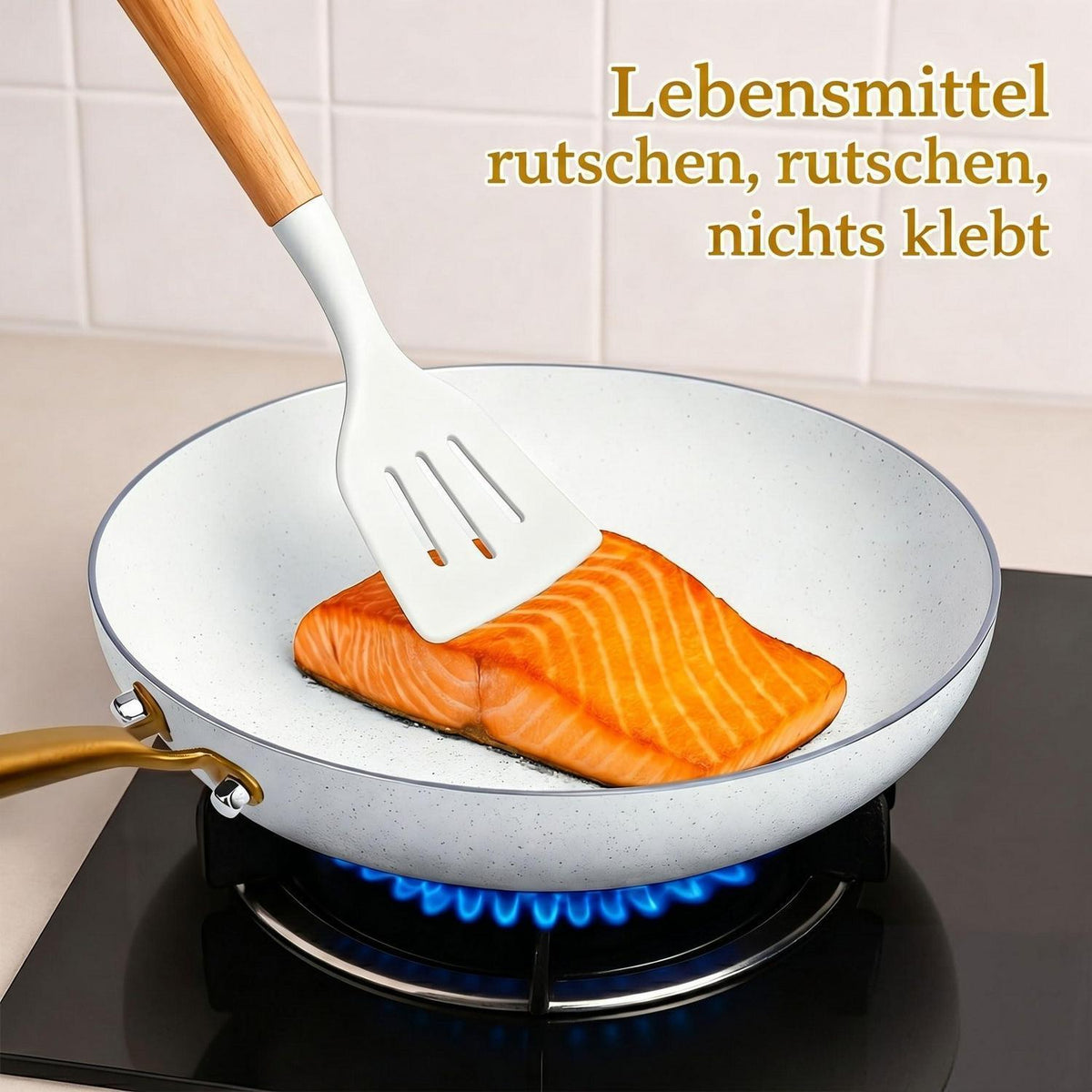 18-teiliges Antihaft-Kochgeschirr-Set aus Titan-Keramik