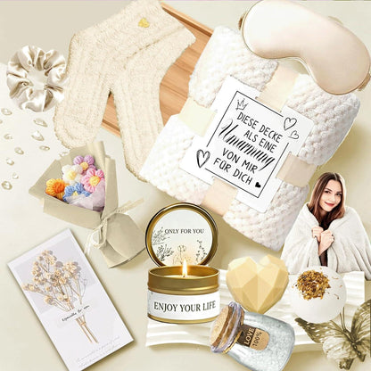 Wellness Geschenkset für Frauen – 13tlg Entspannung & Verwöhnen