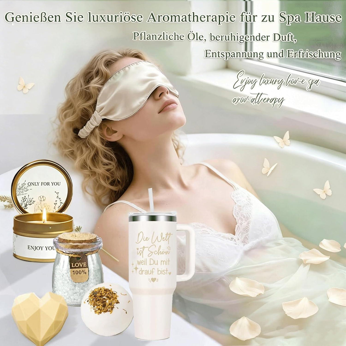 Wellness Geschenkset für Frauen – 13tlg Entspannung & Verwöhnen