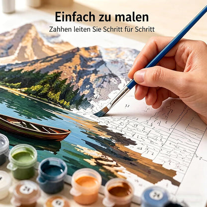 Malen nach Zahlen Pferd für Erwachsene – DIY Bastelset