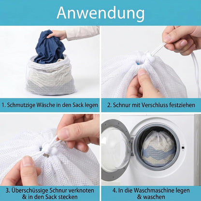 2x Wäschesack 70x90cm – Feinmaschig & Wiederverwendbar