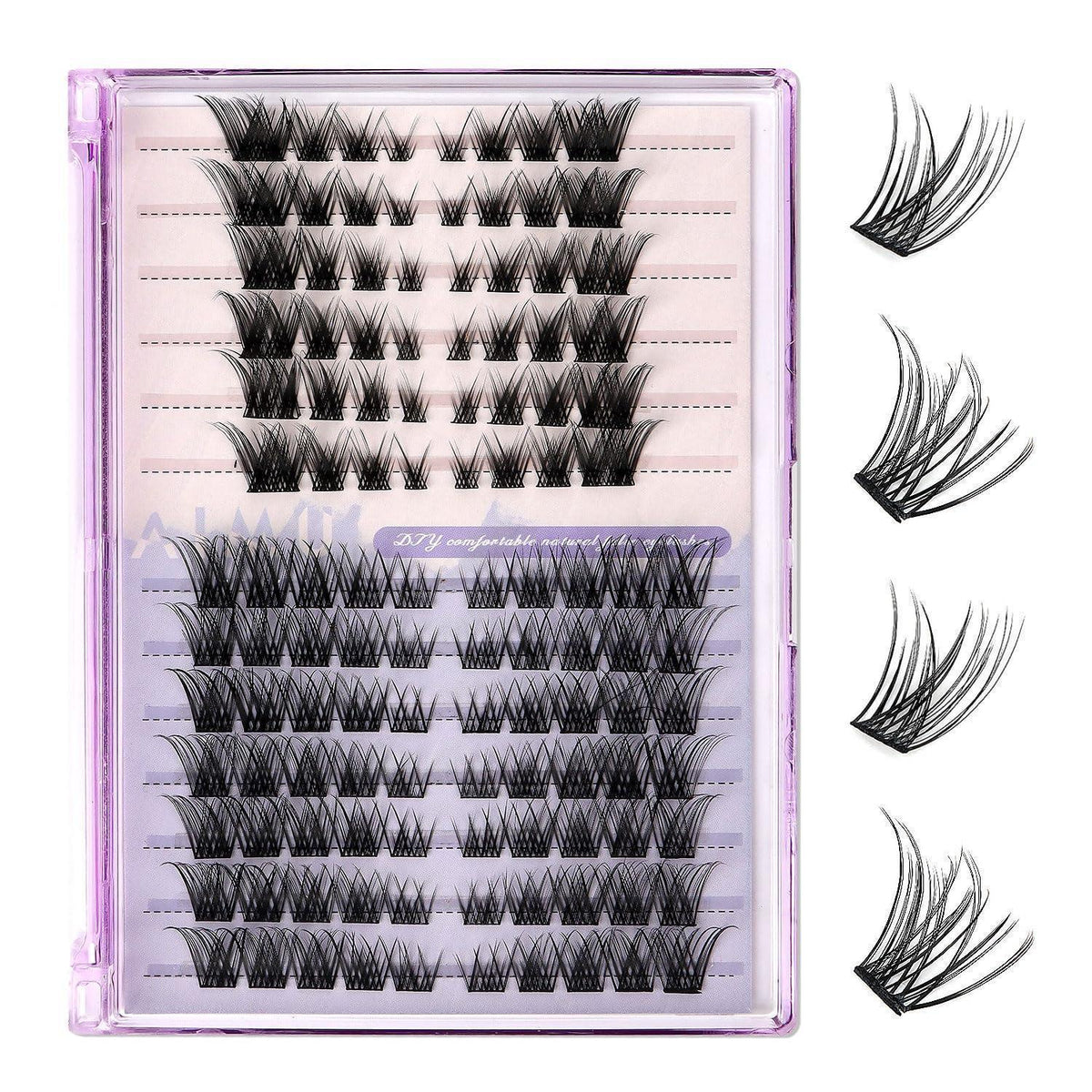 Wimpern-Cluster Set 118 Stück – DIY Wimpernverlängerung 8-17mm